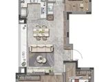 森兰万安里_3室2厅2卫 建面98平米