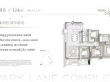华润置地长隆万博悦府_4室2厅2卫 建面124平米