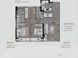 绿城海棠鸣翠_3室2厅2卫 建面89平米