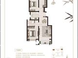 佳兆业群贤苑_3室2厅1卫 建面97平米